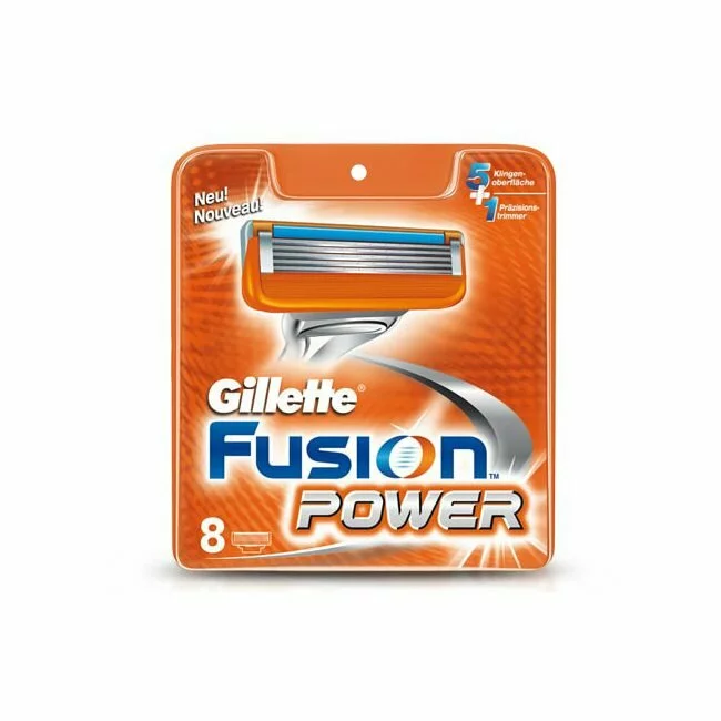 Для бритья Сменные кассеты для бритья Gillette Fusion Power 8 шт 10951