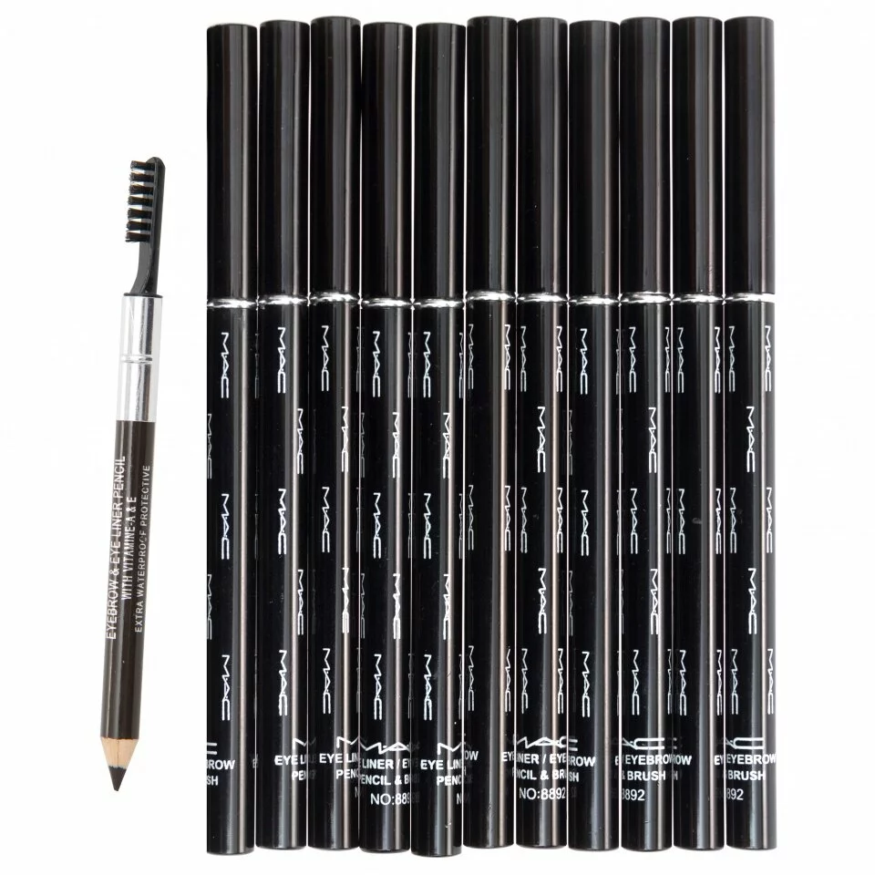 Карандаши Карандаш для бровей Mac Eyebrow & Eyeliner Pencil br002 12 штук 9739