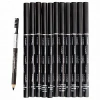 Карандаши Карандаш для бровей Mac Eyebrow & Eyeliner Pencil bk001 12 штук 9738