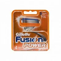Для бритья Сменные кассеты для бритья Gillette Fusion Power 4 шт 10950